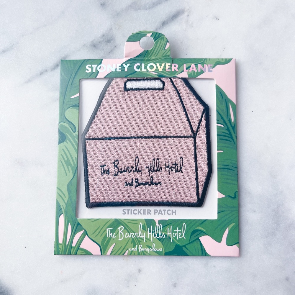 Exclusive Stoney Clover Lane x Beverly Hills Hotel Bungalow Patch
